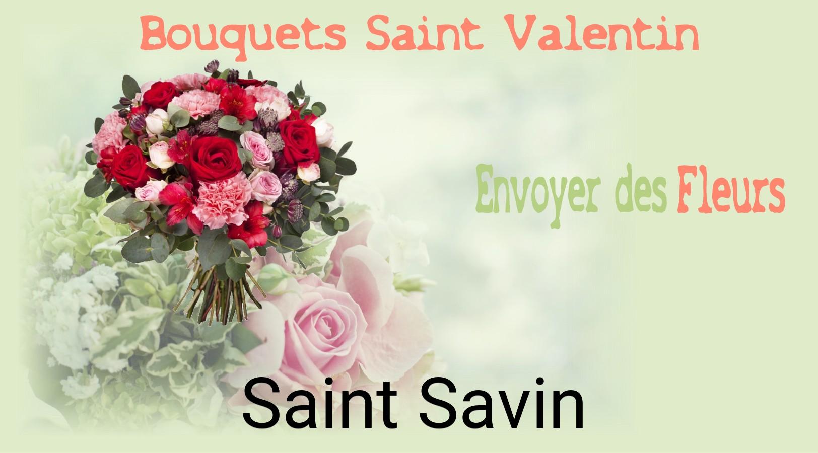 Roses de Saint-Valentin livrées à Saint-Savin